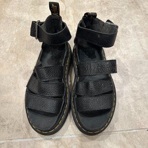 Dr. Marten’s Clarissa II Women’s Leather Platform Sandals - size 6